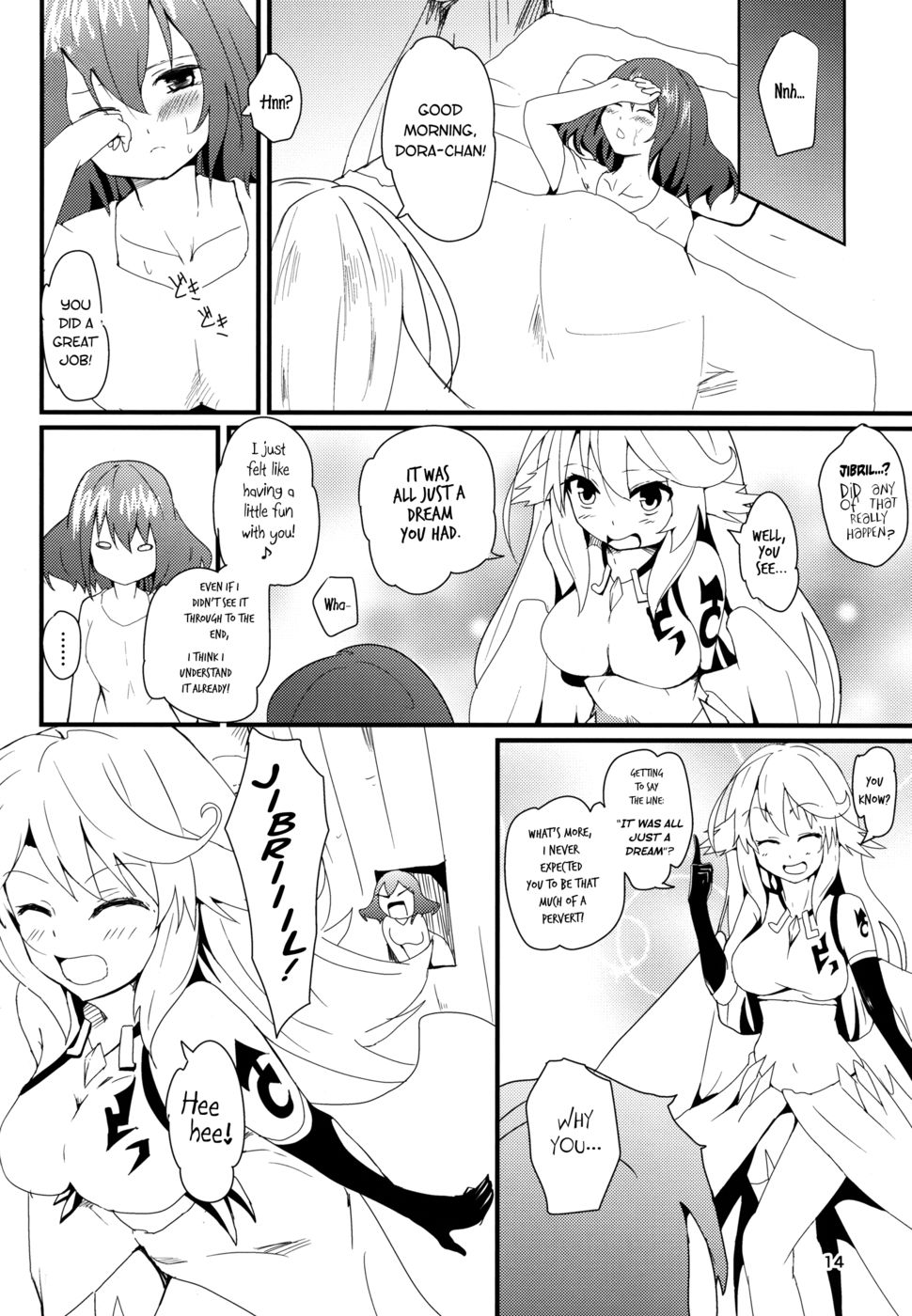 Hentai Manga Comic-Jibril and Steph's Attempt at Service!-Read-14